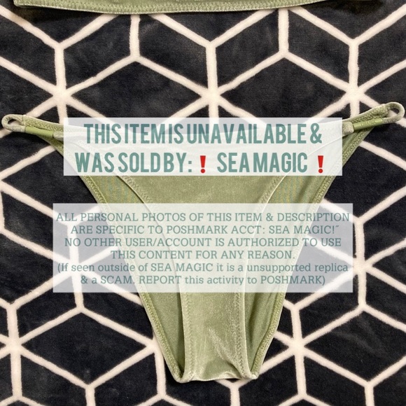 🌺 SOLD 🌺 Triangl Kiara Velvet Bikini Set - Picture 8 of 14